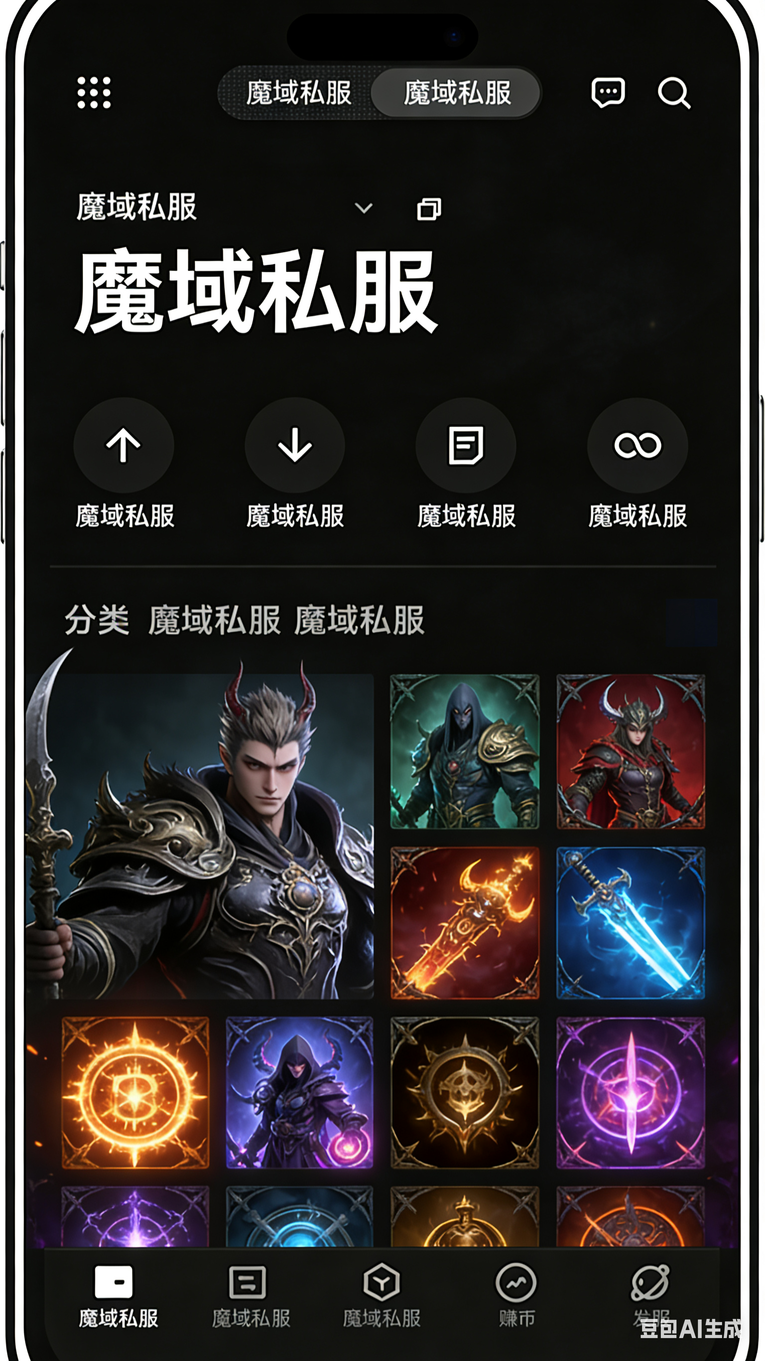 魔域私服洗炼属性面板